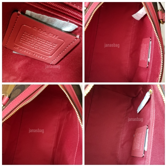 🔥LAST ONE🔥 NEW! Coach Rowan Satchel in Signature - Picture 5 of 6
